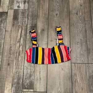 Striped Bikini top